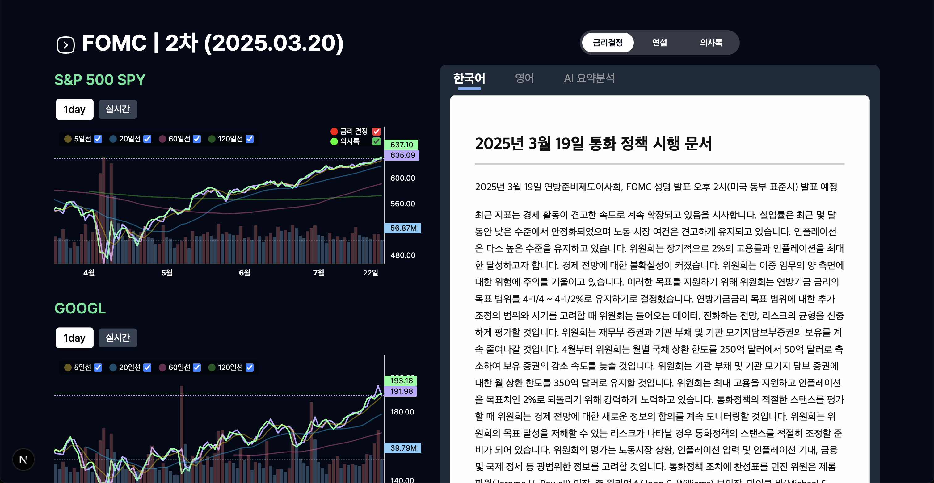 FOMC demo